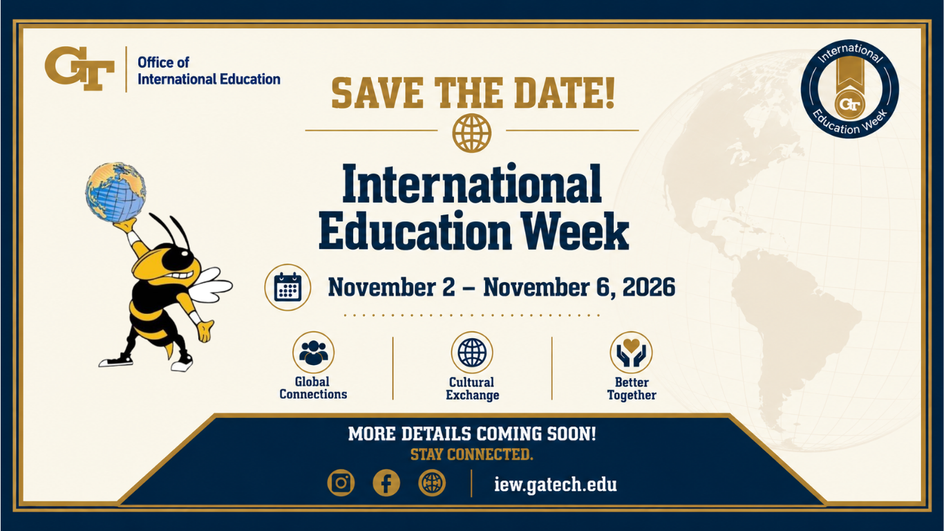 Save the Date IEW 2026